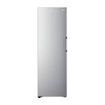 LG GFT41PZGSZ Congelatore No Frost Total, 1 Porta, Congelatore LG con Compressore Smart Inverter, 355 L 186 cm, Congelatore Verticale con Funzione di Congelamento Rapido, Colore Inox Antiimpronte