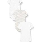 Care Body LS - AOP (3-pack), Body Neonato Manica Corta Unisex - Bimbi 0-24, Grigio Light Grey (142), 12-18 mesi