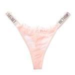 Victoria's Secret, Perizoma con fascette scintillanti, intimo da donna (XS-XXL), Small