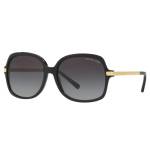 Michael Kors 2024 Occhiali, Nero (Black/Lightgreygradient), 57 Unisex-Adulto