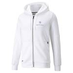 PUMA Men's Standard BMW MMS Full-Zip Hoodie, White, XX-Large