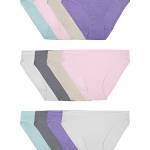 Fruit of the Loom Women's Underwear Panties (Regular & Plus Size), Bikini-Modal-12 Pack, 6