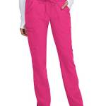 KOI Betsey Johnson 6-Pocket Contemporary Fit Buttercup Scrub Pants for Women