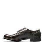 Stacy Adams Madison - Stivali da Uomo con Punta, Braun 055 - Pelle di Serpente, 44 EU