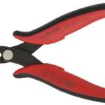 Hakko CHP PN-2007 Long-Nose Pliers, Flat Nose, Flat Outside Edge, Serrated Jaws, 32mm Jaw Length, 3mm Nose Width, 3mm Thick Steel