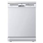 Midea MFD60S121W-IT Lavastoviglie Libera Installazione con 12 coperti, 6 Programmi, Partenza Ritardata, Funzione di Mezzo Carico, 60 cm - Bianco