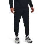 Under Armour Felpa da Jogging in Pile Bottoms, Nero, XL Uomo