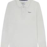 Pepe Jeans Thor Ls, Polo Bambini e ragazzi, Bianco (Off White),10 anni