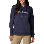 Columbia Logo, Felpa con Cappuccio, Donna