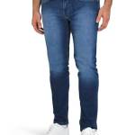 MAC Jeans Jeans da uomo Macflexx Straight, Navy Blue 3d Wash, 38W x 34L