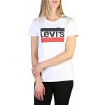 Levi's The Perfect Tee Maglietta, Sportswear Logo White, S Donna