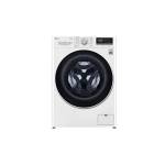 LG F4WV510S0E Lavatrice a Carica Frontale 10.5 Kg, 1400 Giri/min, Wi-Fi, Intelligenza Artificiale AI DD, Vapore Igienizzante, Turbo Wash, Motore Inverter Direct Drive, 60x85x56.5 cm - Bianco