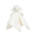 Apricot Lamb Lusso coccole peluche agnello bianco pecora neonato animali di peluche coperta di sicurezza coperta personaggio vivaio (agnello bianco, 35 cm)