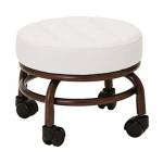 Elitzia Pedicure Sedia Piede Sgabello Bellezza Salone Foot Footstool Spa Chairs Ssalone Due Colori Opzionale ET28499 (Bianco)