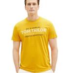 TOM TAILOR 1038663 T-Shirt, 32096-Symphonic Sun Yellow, M Uomo