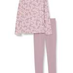 Name It Nkfnightset Elderberry Flower Noos, Set Di Pigiama Bambine E Ragazze, Mirtillo, 122-128