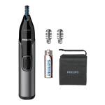 Philips Nose Trimmer Serie 3000 Rifinitore per Peli di Naso, Orecchie e Sopracciglia (modello NT3650/16)