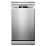 Midea MFD45S200X.1-IT Lavastoviglie Libera Installazione con 10 coperti, 8 Programmi, Display a LED, Partenza Ritardata, Funzione di Mezzo Carico, Asciugatura Extra - Inox