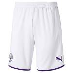 PUMA MCFC Shorts Replica, Pantaloncini Uomo, White/Tillandsia Purple, M