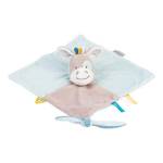 Nattou Doudou Tim The Horse Comforter Blanket Cavallo, Colore Azzurro, Grande, 498111