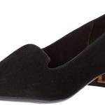 Anne Klein - Pompa Kimbra da donna, Nero (Camoscio nero), 36.5 EU