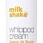 milk_shake® | whipped cream leave-in foam | 200 ml | Mousse Leave-in per Capelli Morbidissimi | Mousse Districante Senza Risciacquo