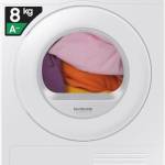 Samsung Asciugatrice Crystal EcoDry DV80CGC0B0TE/ET, 8 kg, Pompa di Calore, Wifi, Sensore Optimal Dry, Filtro 2 in 1, Carica Frontale, 60L x 85H x 60P cm