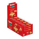 Loacker, Classic Napolitaner Display, Wafer Classico con 3 Strati di Cialde Farcite con Crema alla Nocciola, Merenda e Snack, 25 Confezioni da 45g l'una