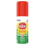 Autan Tropical Mini Spray Antizanzare Contro Zanzare Comuni, Tigre e Tropicali, Insetto Repellente Adatto ai Luoghi Tropicali, 50 ml