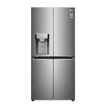 LG GML844PZ6F Frigorifero Americano Multidoor Total No Frost con Congelatore 506 L, Dispenser Acqua e Ghiaccio UV Nano, Door Cooling, Linear Cooling - Frigo Smart con Wi-Fi e Display LED Esterno