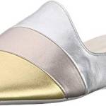 Daniel Green, Pantofole donna argento Metallic Multi Faux Leather, multicolore (Multicolor), 38,5 EU