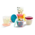 Babymoov A004309 Babybols Set Da Sei Vasetti Ermetici Conservazione Pappe, 250 Ml, ‎Multicolore, ‎10.41 x 14.48 x 11.43 cm; 226.8 grammi