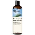 Sky Organics olio di cocco frazionato per corpo e viso, 100% puro per ammorbidire, ammorbidire e levigare, 8 fl. Oz