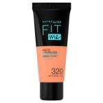 Maybelline New York Fondotinta Fit Me Matte&Poreless, Finish Opacizzante e Fissante, Tonalità: 320 Natural Tan