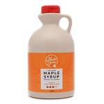 MapleFarm, Puro sciroppo d'acero Canadese Grado A (Dark, Robust taste), Bottiglia da 1 litro