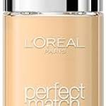 L'Oréal Paris Perfect Match Hautton-Anpasst Make-up,Trucco 1.N Ivoire/Ivory, 30ml