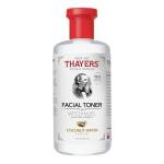 Thayers Lozione Tonica Viso Delicata - Amamelide, Coco & Aloe Vera Biologica - luminosità restringe pori - alcool-free - vegan - 98% ingredienti naturali - testato dermatologicamente - 355ml