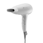 Braun Satin Hair 3 Asciugacapelli Ioni, Phon Professionale, Tecnologia PowerPerfection, con Azione Anti Crespo, Effetto Brillantezza, Compatto e Leggero, 2000 W, HD380 Bianco