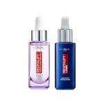 L'Oréal Paris Cofanetto Anti-Rughe, Ideale per Pelli Mature, Include 1 Siero Revitalift Filler Viso Giorno e 1 Notte Laser X3, con Acido Ialuronico Concentrato, con Retinolo Puro