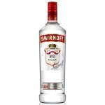 Smirnoff No. 21 Vodka, Red Label, vodka numero 1 al mondo, 37,5% Vol, 1L