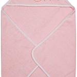 Chicco Unisex - Bimbi 0-24 Accappatoio Quadrato In Spugna Di Cotone , Rosa, Taglia unica