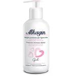 Alkagin Girl Detergente Protettivo per l'igiene intima di bambine e pre-adolescenti a base di Malva, Tiglio e Calendula e Peonia, Formato 250 ml