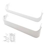 Aggiornato Lifetime Appliance 240338001 (TOP) e 240338101 (inferiore) scaffale porta cestino rack compatibile con frigorifero Frigidaire o Kenmore