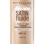 Maybelline New York Dream Satin Fondotinta Liquido, 30 Sand