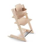 Seggiolone Tripp Trapp di Stokke con Baby Set, Natural - Sedia regolabile ed evolutiva per bambini e adulti - Design ergonomico e classico