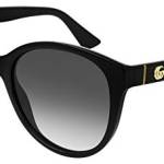 Gucci Occhiali da Sole GG0631S Black/Grey Shaded 56/18/145 donna