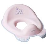 Allenamento Toilette Sedile Bimbo Bambino Bambina Vasino Sicuro Anti-scivolo Allenamento - Coniglietto Rosa