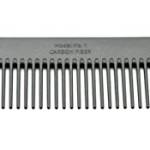 Chicago Comb Comb Model n.1 Medium Teeth Carbon Fiber, confezione da 1 (1 x 200 g)