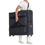 Master Massage Borsa da trasporto - 32 "x 3" - Universal Wheeled, Nero