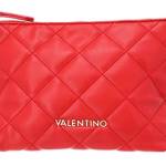 Mario Valentino Valentino by Donna borsa di lavaggio ocarina trapuntata Rosso Unica Taglia